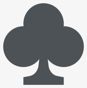 Emoji Meaning Symbol Four-leaf Clover Spade - ♠ ♥ ♣ ♦ Meaning, HD Png Download, Free Download