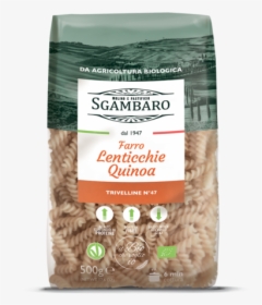 Pasta Sgambaro Farro Lenticchie Quinoa, HD Png Download, Free Download