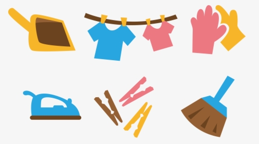 Cleaning Cleaner Housekeeping Icon - Vector Housekeeping Png, Transparent Png, Free Download