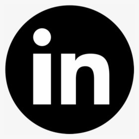 Linkedin Logo Black And White Png - Logo Linkedin Negro Png, Transparent Png, Free Download