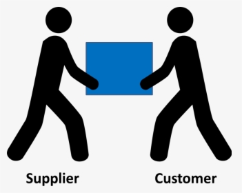 Supplier And Customer - Customer And Supplier Clipart, HD Png Download, Free Download