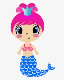 Mermaid Clipart Baby, HD Png Download, Free Download