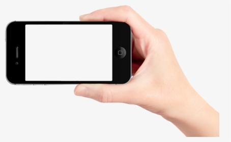 Smartphone 3 Negro - Phone In Hand Png, Transparent Png, Free Download