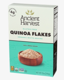 Ancient Harvest Quinoa Flakes For Hot Cereal Box-12 - Brown Rice, HD Png Download, Free Download