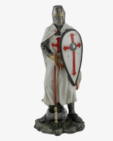 Templar Knight At Rest Statue - Go On A Crusade, HD Png Download, Free Download
