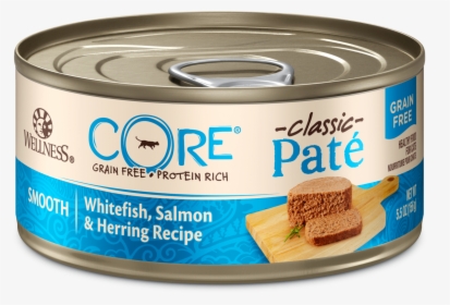 Core Pate Whitefish Salmon Herring - Wellness Core Wet Cat Food, HD Png Download, Free Download