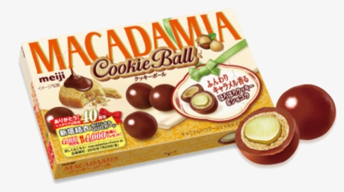 Meiji Cookie Balls - Macadamia Meiji, HD Png Download, Free Download