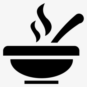 Soup Svg Png Icon Free Download - Soup Black And White Logo, Transparent Png, Free Download