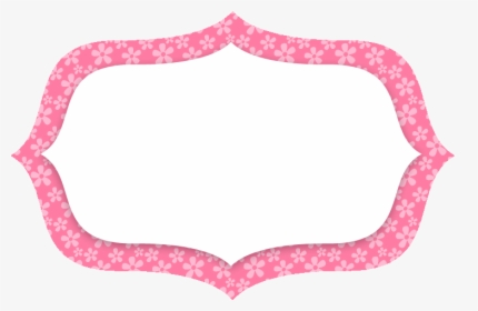 Clip Art Frame Rosa Em Png - Pattern, Transparent Png, Free Download