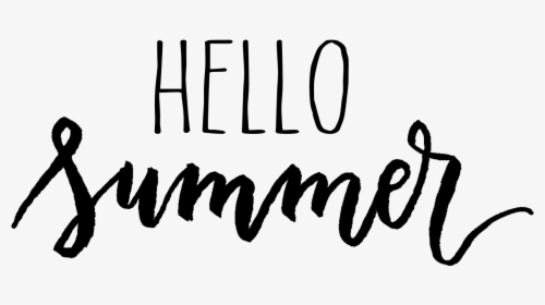 Hello Summer - Hello Summer Text Png, Transparent Png, Free Download