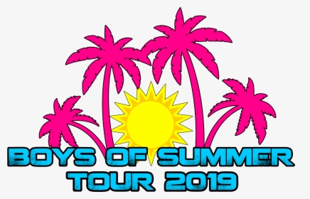 Transparent Summer Word Art Png - 2019 Boys Of Summer Tour, Png Download, Free Download