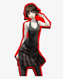 Makoto Niijima Cosplay Costume Outfit Persona 5 , Png - Female Persona 5 Characters, Transparent Png, Free Download