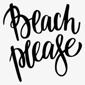 Beach Text Png Transparent, Png Download, Free Download