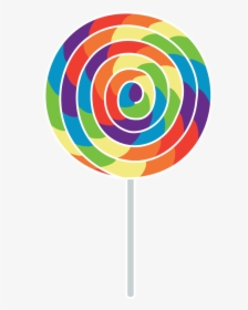 Rainbow Lollipop Free Png Image - Rainbow Lollipop Png, Transparent Png, Free Download