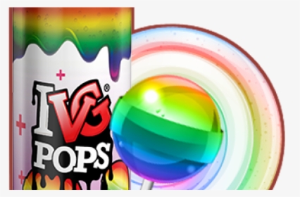 Transparent Rainbow Lollipop Png - Vg Pops Rainbow Lollipop, Png Download, Free Download