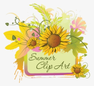 Summer Clip Art Of June July And August Graphics - Clip Art Summer August, HD Png Download, Free Download