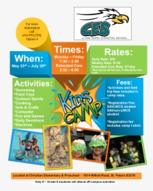 Clip Art Camp Flyer - Camp Word, HD Png Download, Free Download