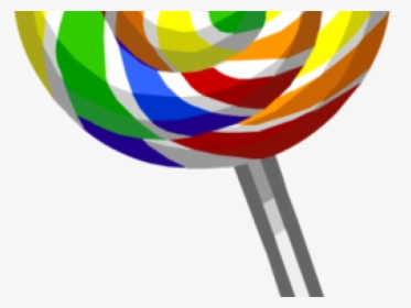Lollipop Clipart Rainbow Lollipop - Lollipop Png, Transparent Png, Free Download