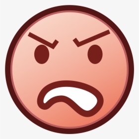 Angry Emoji Png Free Download - Angry Face Transparent Background, Png Download, Free Download