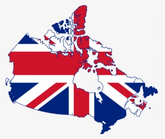 Flag Map Of Canada - Timmins On Map Of Canada, HD Png Download, Free Download