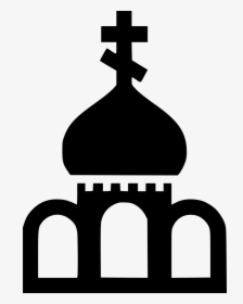 Church Svg Upon Rock - Orthodox Church Symbol Png, Transparent Png, Free Download
