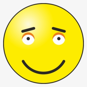 Happy Emoticon Clip Arts - Smiley Head, HD Png Download, Free Download