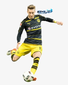 Marco Reus Png - Art Borussia Dortmund Poster, Transparent Png, Free Download
