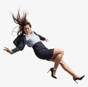 Senior Female Professional Woman - Professional Woman Jumping Png, Transparent Png, Free Download