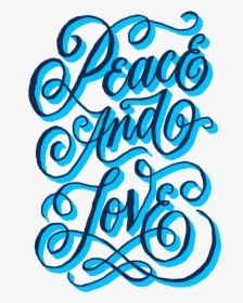 Peace - Calligraphy - Calligraphy, HD Png Download, Free Download