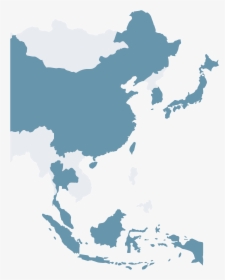 Transparent Asian Model Png - Malaysia And Japan Map, Png Download, Free Download