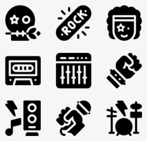 Rock And Roll - Events Symbol, HD Png Download, Free Download