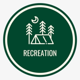 Green Circle Icon With Hands Gree Circle Icon With - Recreation Circle Icon Png, Transparent Png, Free Download