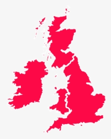 British-isles - Powerpoint Map Of Uk, HD Png Download, Free Download