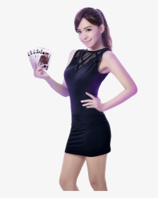 Im Live Banner - Casino Chinese Girl Png, Transparent Png, Free Download
