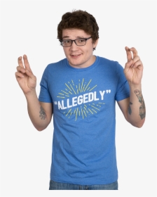 Rooster Teeth Allegedly Shirt, HD Png Download, Free Download