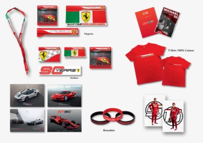 Kit 2019 Trasparente Content En - Scuderia Ferrari Club Welcome Kit, HD Png Download, Free Download