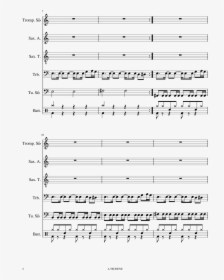 Take A Look Around Sheet Music Composed By Limp Bizkit - Hard To Handle Sax, HD Png Download, Free Download