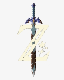 Zelda Breath Of The Wild Logo Png - Breath Of The Wild Sword Png, Transparent Png, Free Download