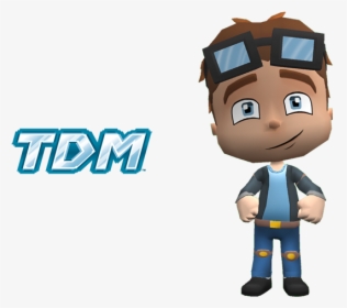 Dan-tdm - Cartoon Character Dan Tdm, HD Png Download, Free Download