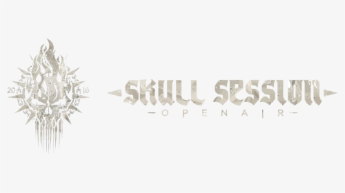 Skull Session - Calligraphy, HD Png Download, Free Download