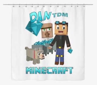 Transparent Diamond Minecraft Png - Dan Tdm Tour Poster, Png Download, Free Download