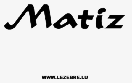 Daewoo Matiz Stickers - Calligraphy, HD Png Download, Free Download