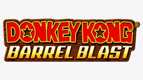 #logopedia10 - Donkey Kong Barrel Blast Logo, HD Png Download, Free Download