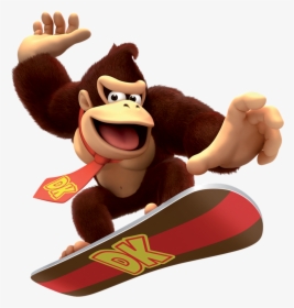Donkey Kong Png Image - Mario And Sonic At The Olympic Winter Games Donkey, Transparent Png, Free Download