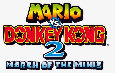 Mario Vs Donkey Kong 2 Logo, HD Png Download, Free Download