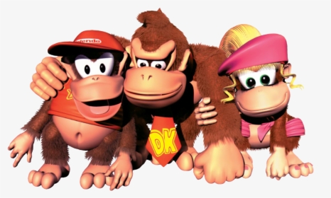 Donkey Kong Png Transparent Picture - Dixie Kong Diddy Kong, Png Download, Free Download