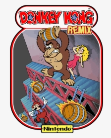 Dkremix Sideart Publish-copy - Donkey Kong 1981, HD Png Download, Free Download