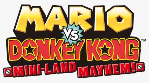 Mario Vs Donkey Kong Mini Land Mayhem Logo, HD Png Download, Free Download