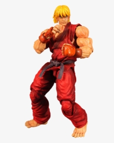 Street Fighter Ken Action Figure, HD Png Download, Free Download