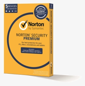 Norton Security Premium Product Image - Norton Security Premium 2018, HD Png Download, Free Download